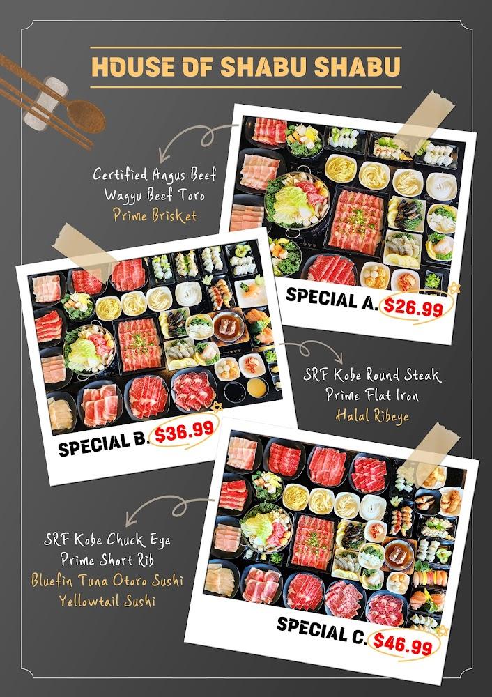 House of Shabu Shabu II Menu image 2